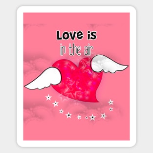 Love is in the Air Sticker